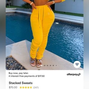 Brand New Stacked Sweats